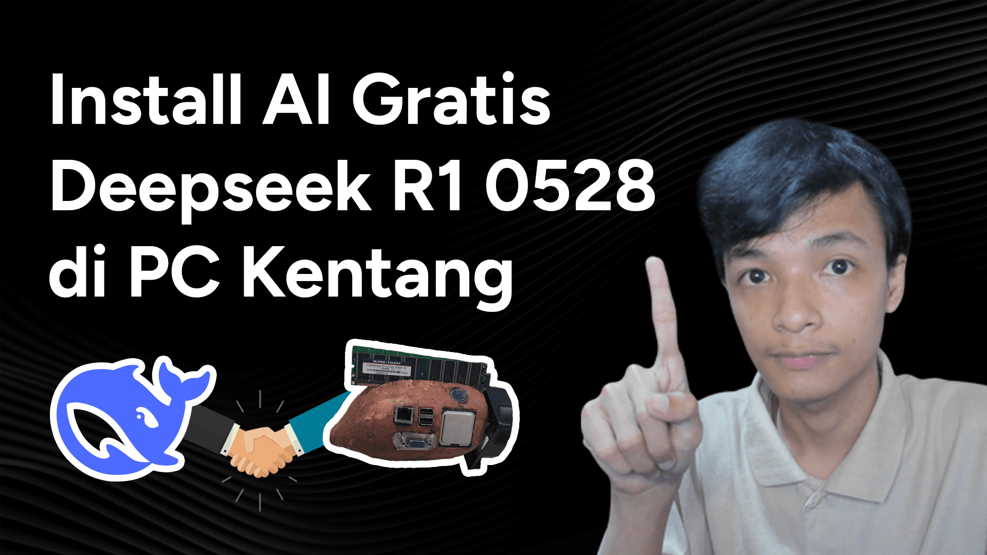 Cara Instal LLM DeepSeek R1 Lokal di RX 6600 XT — Gratis & Ringan!